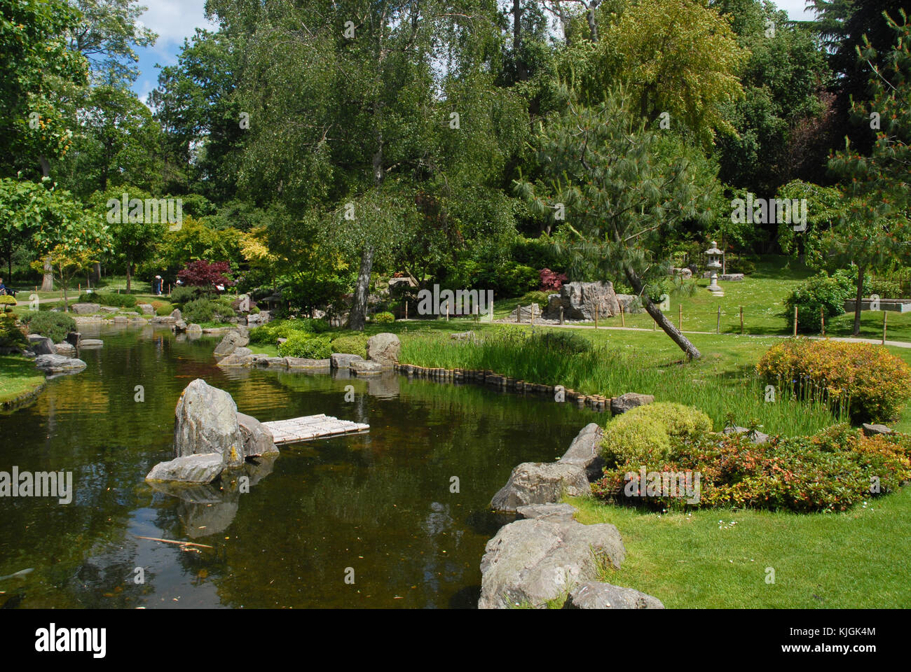 Kyoto Garden a Holland Park, Londra Foto Stock