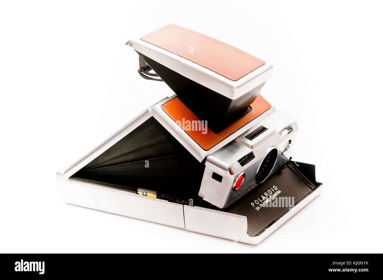 Polaroid SX-70 vintage fotocamera istantanea Foto Stock