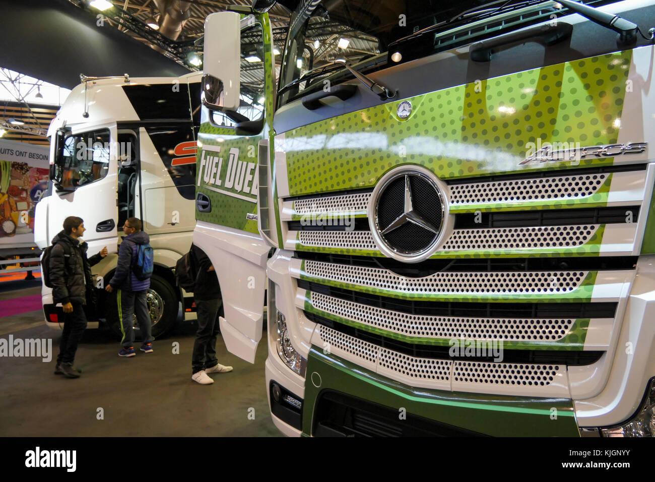 Solutrans Trucks Fair , Lione, Francia Foto Stock