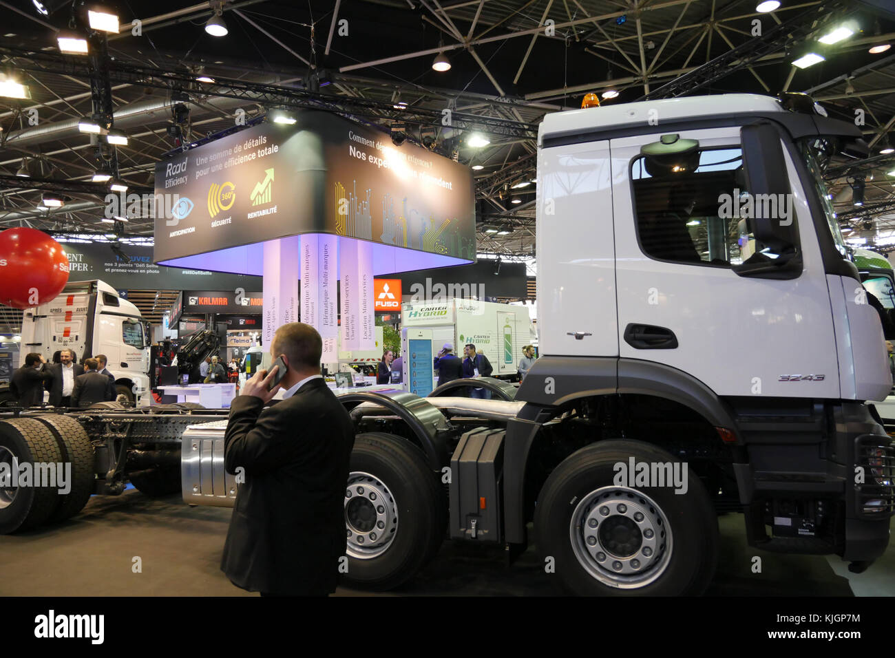 Solutrans Trucks Fair , Lione, Francia Foto Stock