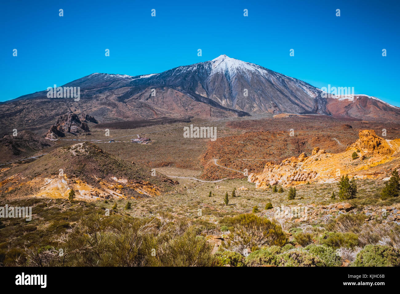Parco Nazionale del Teide Tenerife Canarie Foto Stock
