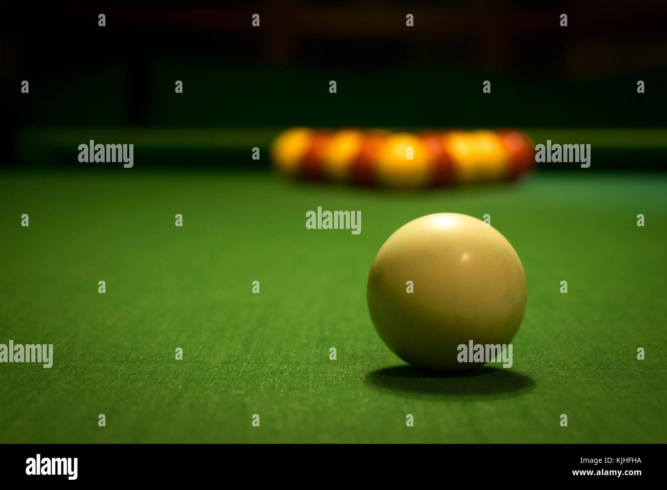 Snooker Foto Stock