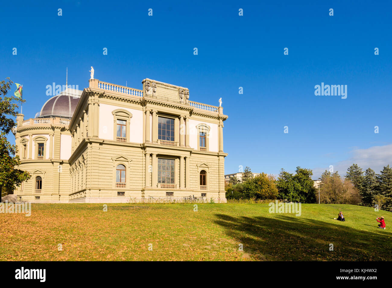 Ginevra, Svizzera - 30 Ottobre 2017 : l'Ariana Museum, è dedicata alla ceramica e vetro illustrazioni e contiene circa 20.000 oggetti dall'ultimo Foto Stock