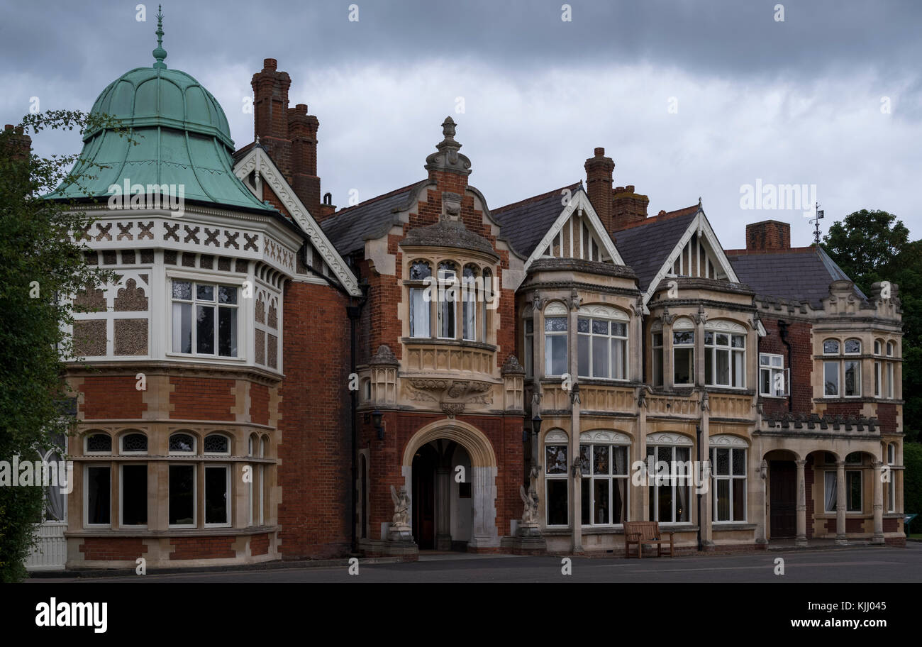 BLETCHLEY PARK (1883) MILTON KEYNES BUCKINGHAMSHIRE REGNO UNITO Foto Stock