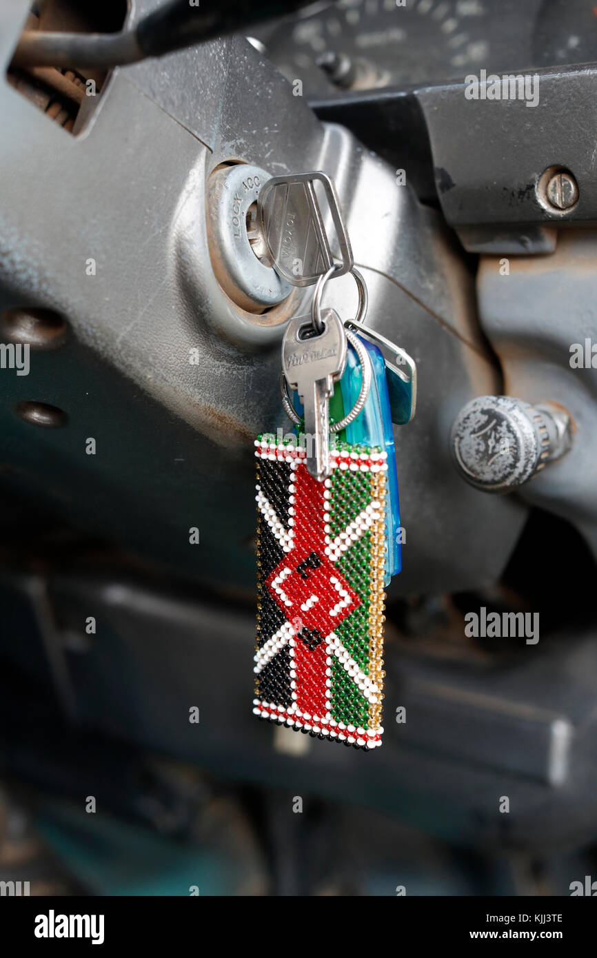 Toyota Land Cuiser. Masai Mara Game Reserve. Kenya. Foto Stock