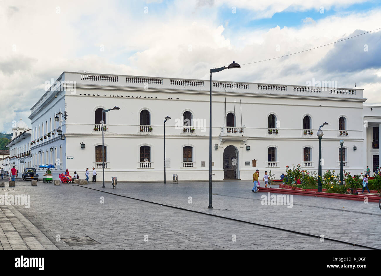Governo locale Alcaldia Municipal de Popayan, Popayan, Colombia, Sud America Foto Stock