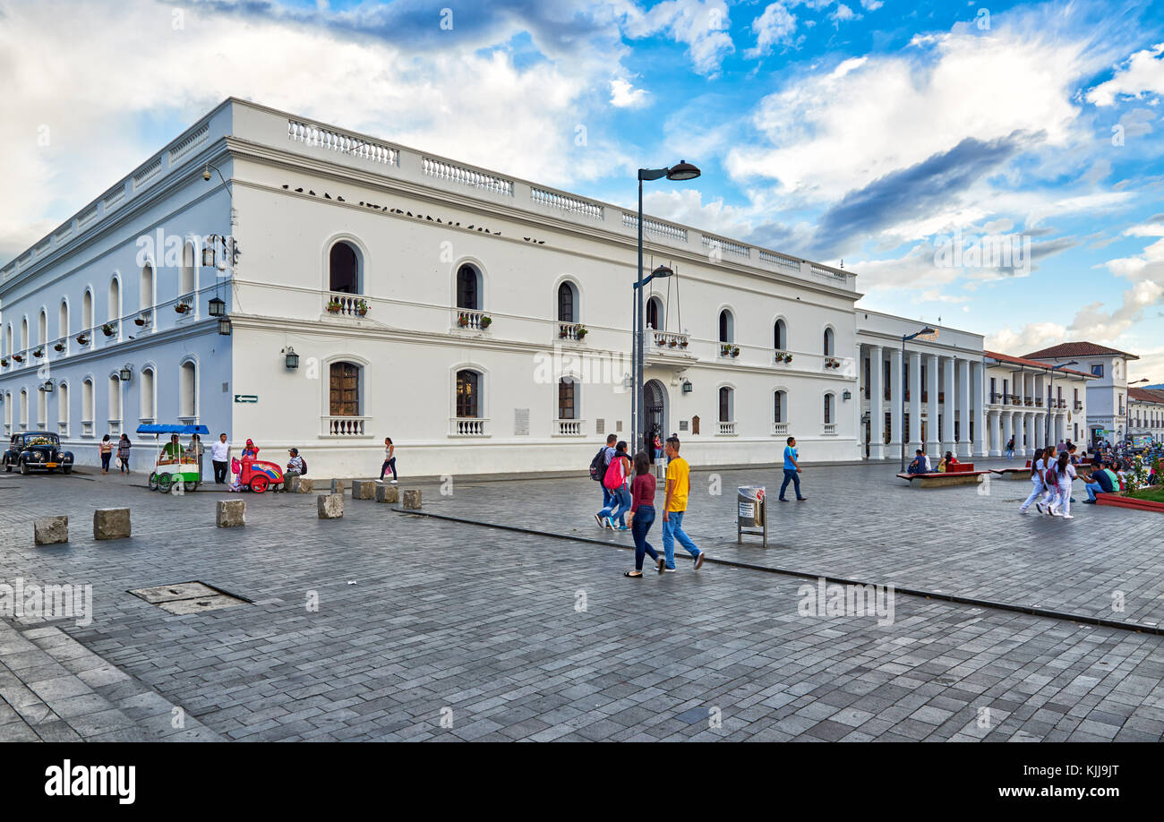 Governo locale Alcaldia Municipal de Popayan, Popayan, Colombia, Sud America Foto Stock