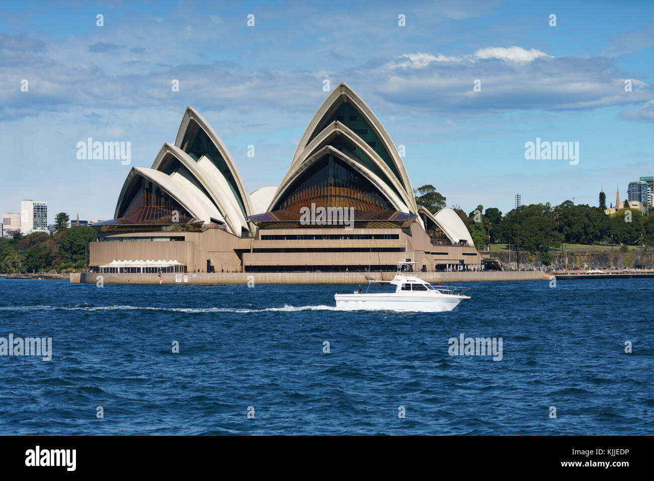 Opera di Sydney e il Porto Ponte Foto Stock