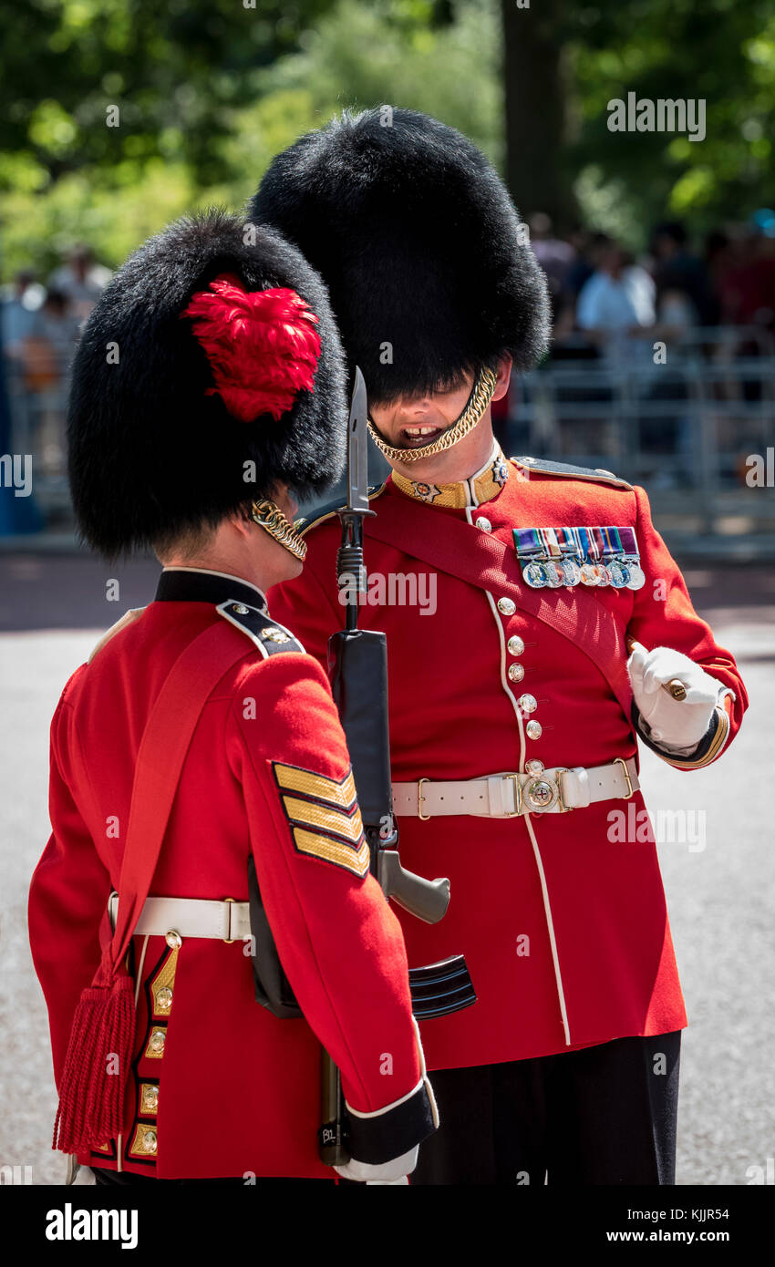 TROUPING DEL COLORE (06/17/17) IL MALL LONDON REGNO UNITO Foto Stock