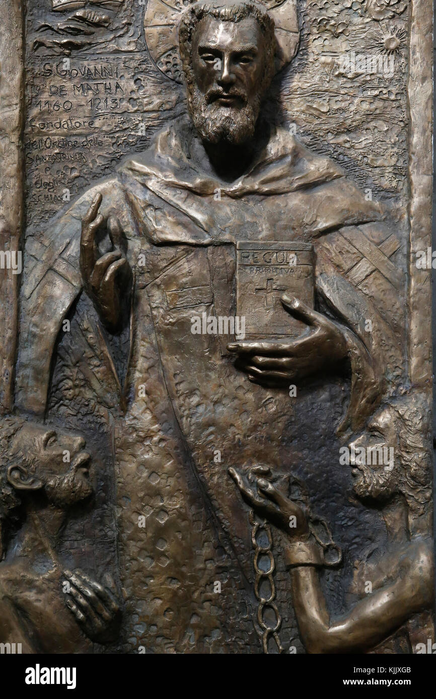 San Crisogono basilica, Roma. Sollievo. L'Italia. Foto Stock