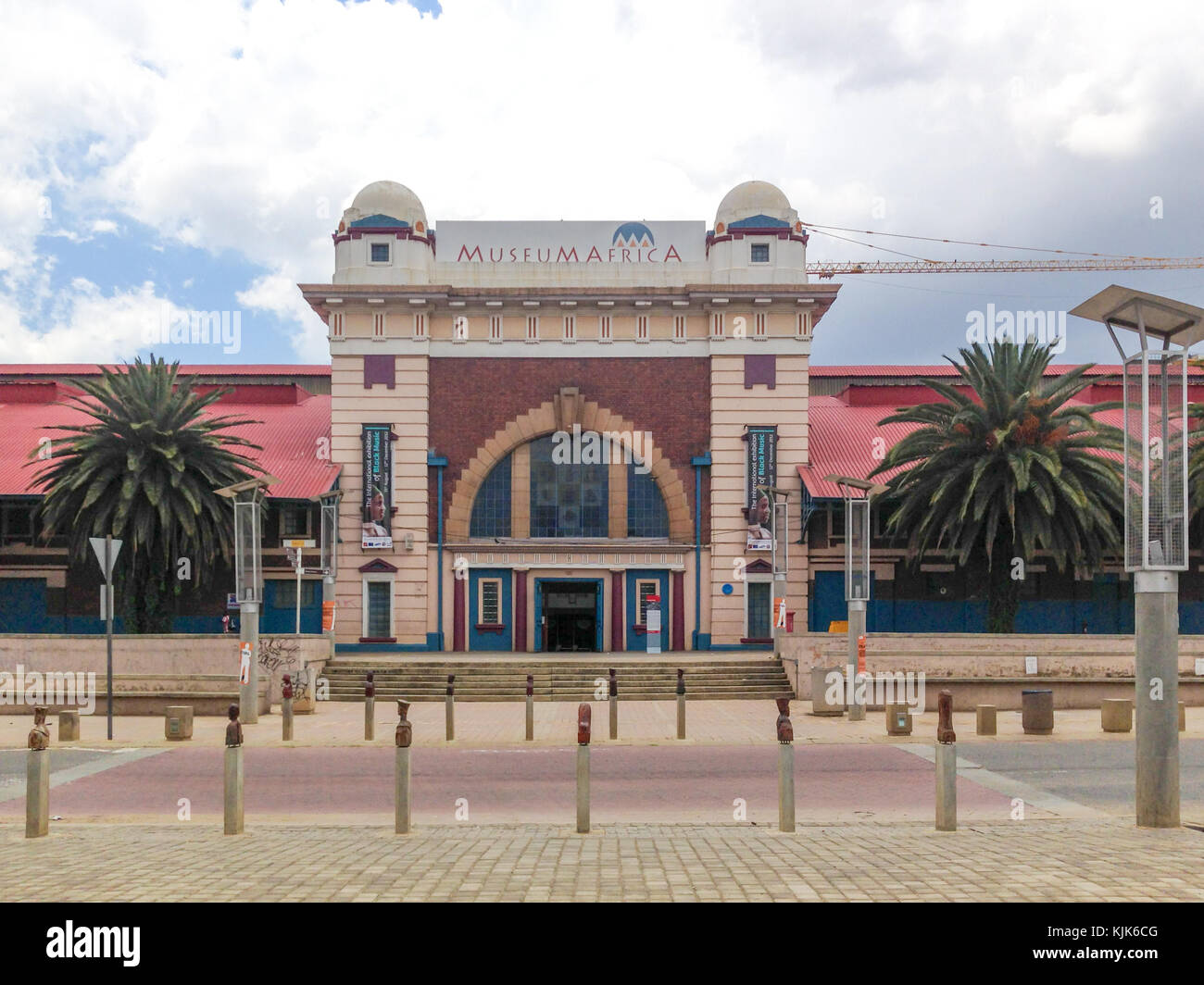 Johannesburg, Sud Africa - 18 dicembre 2012: museumafrica edificio in newtown, Johannesburg, Sud Africa Africa del museo è Johannesburg è sociale una Foto Stock