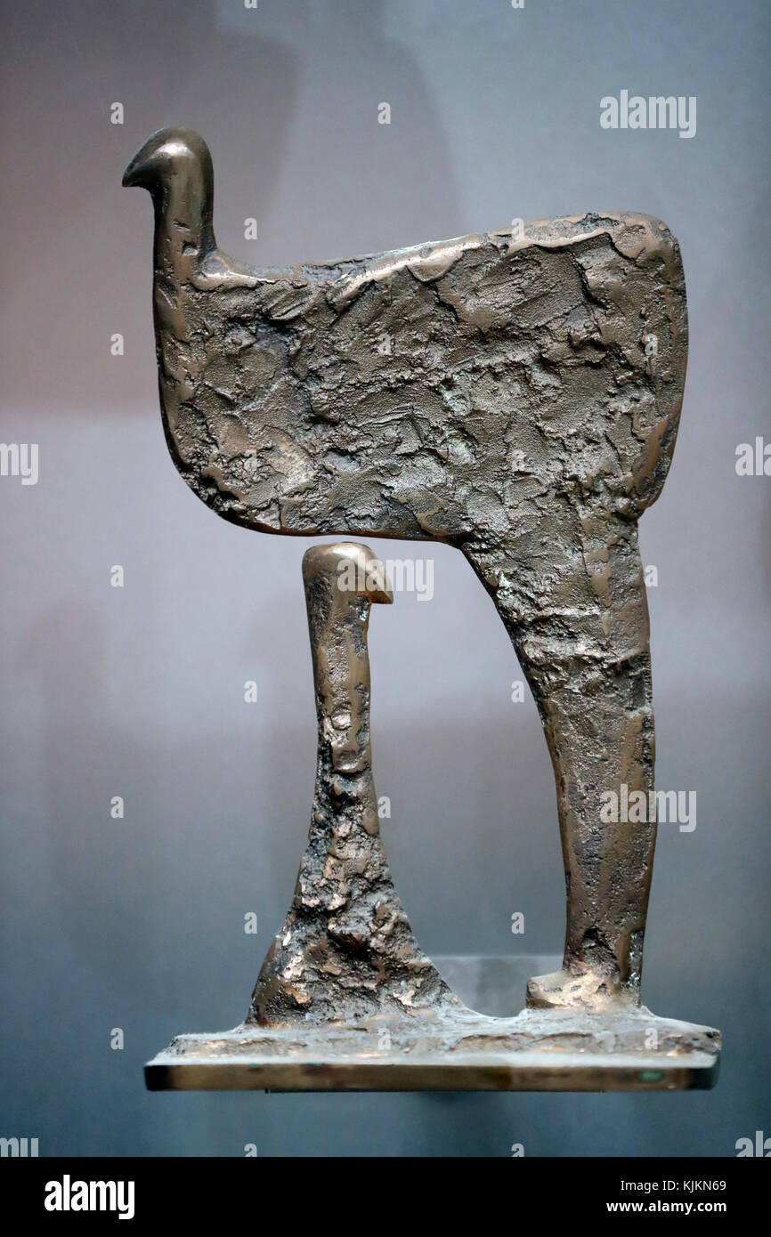 Sinagoga del liberale alla comunità ebraica di Ginevra. Alfabeto ebraico. La Svizzera. Foto Stock