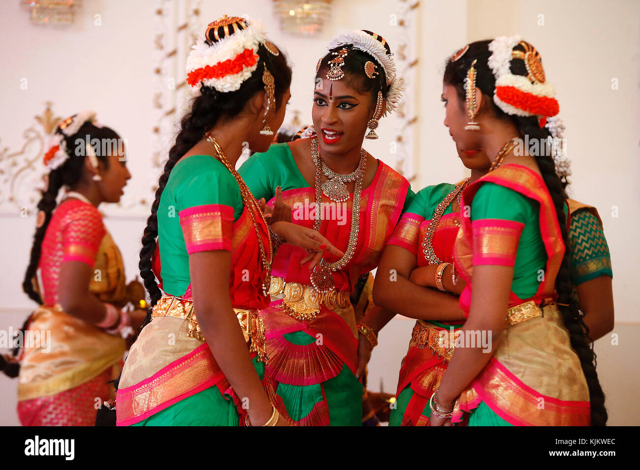 Tamil Eelam incontro a Sarcelles, Francia. Foto Stock