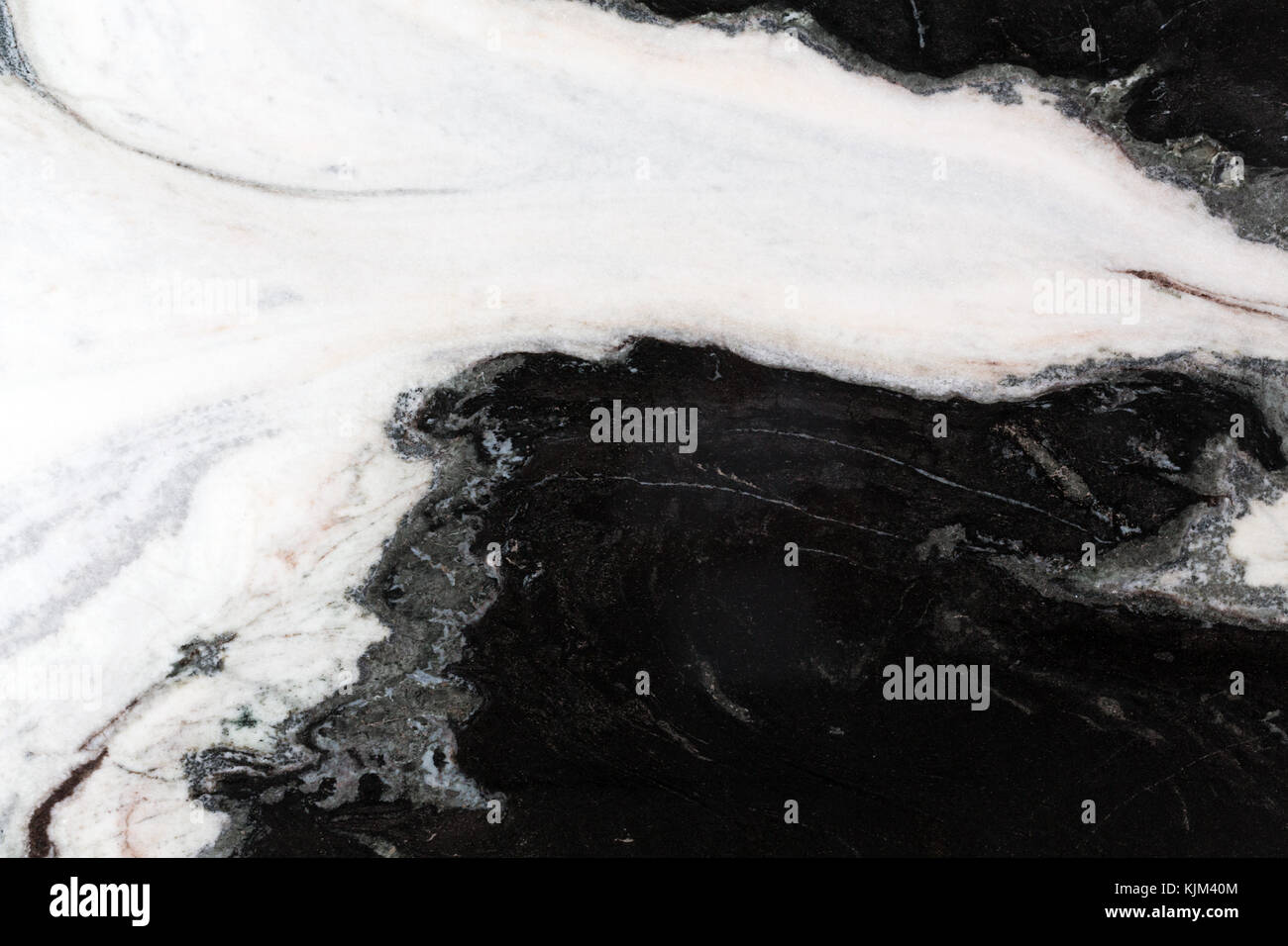 Configurazione astratta. In bianco e nero. Foto Stock