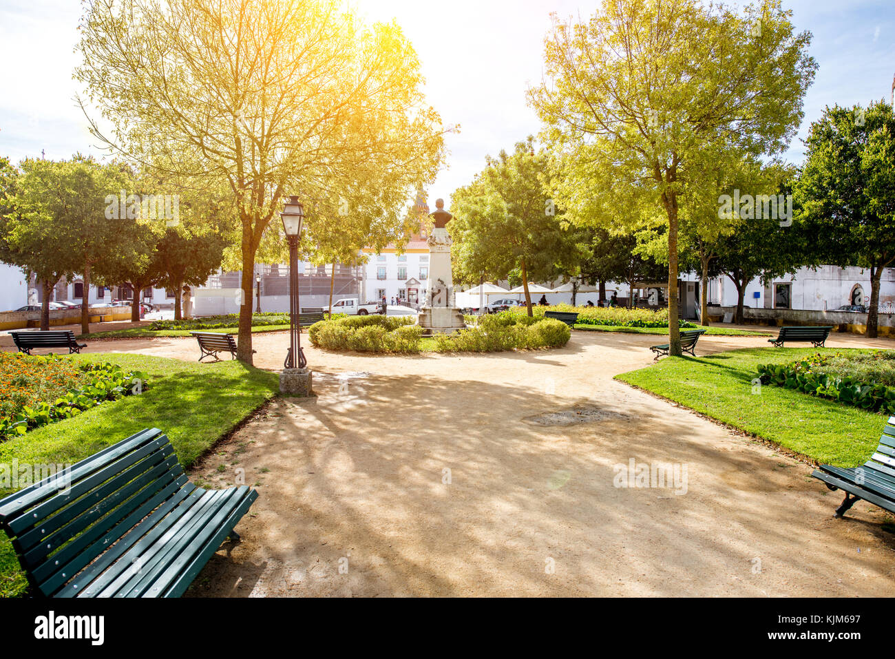 Evora città vecchia in Portogallo Foto Stock