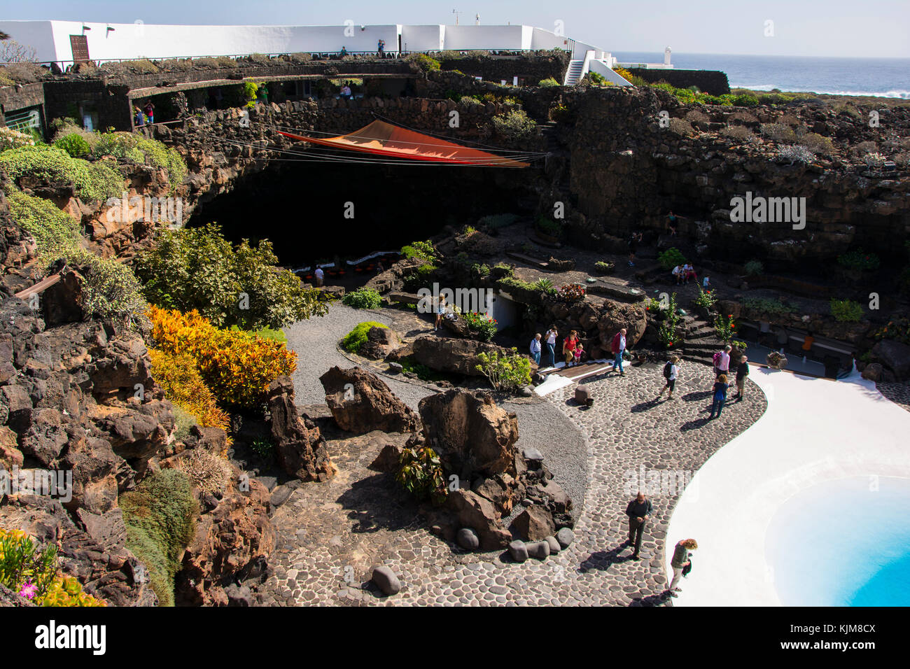 Jameos del Agua Lanzarote Foto Stock