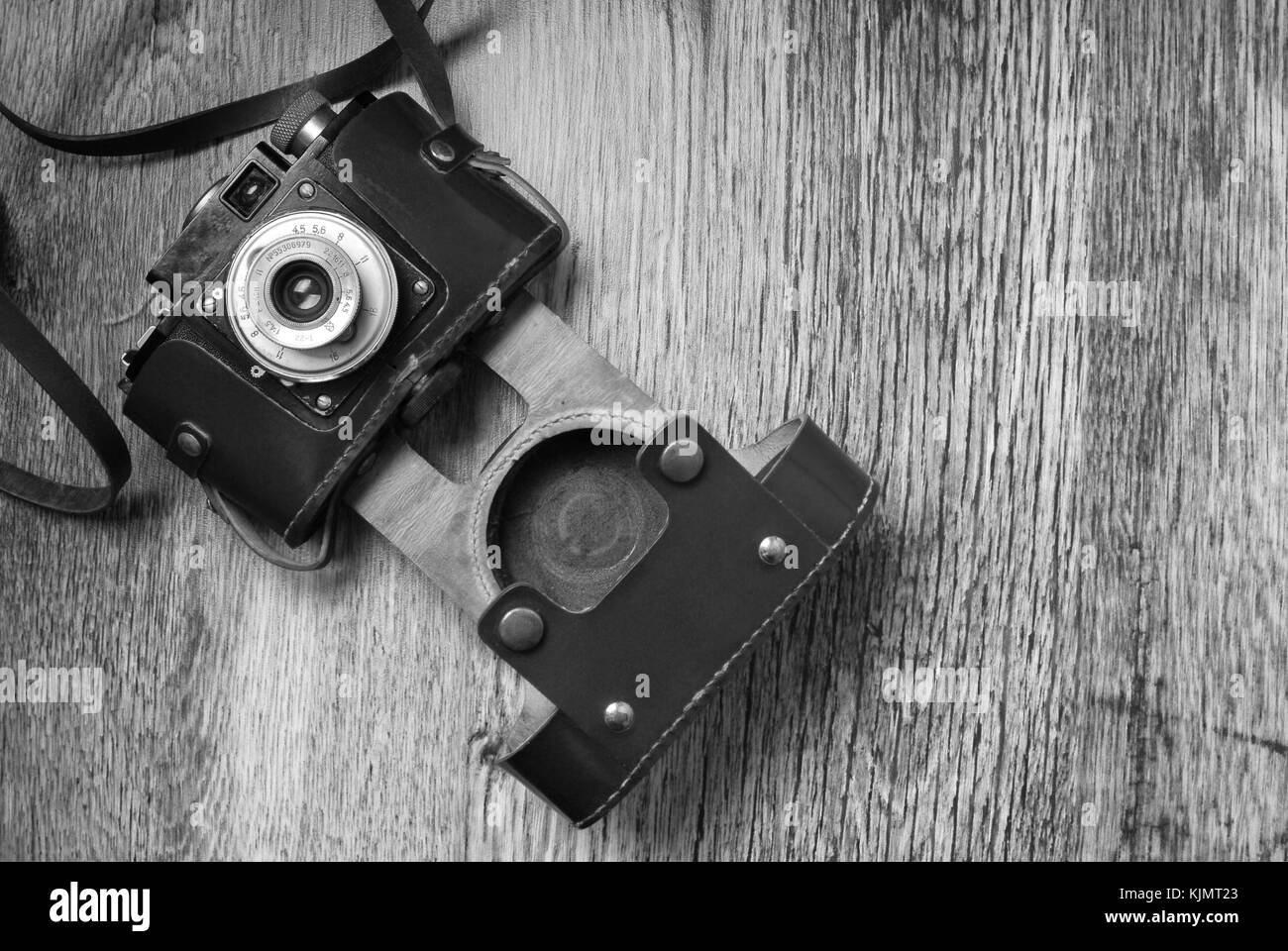 Vintage vecchi film foto fotocamera Foto Stock