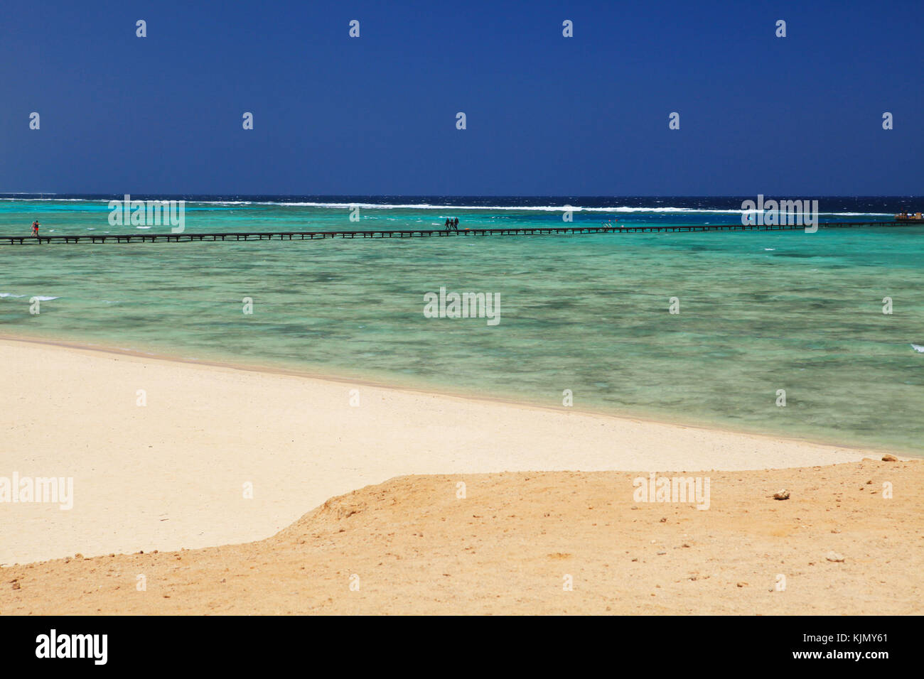 Paesaggio marino di Marsa Alam (Mar Rosso), Egitto Foto Stock