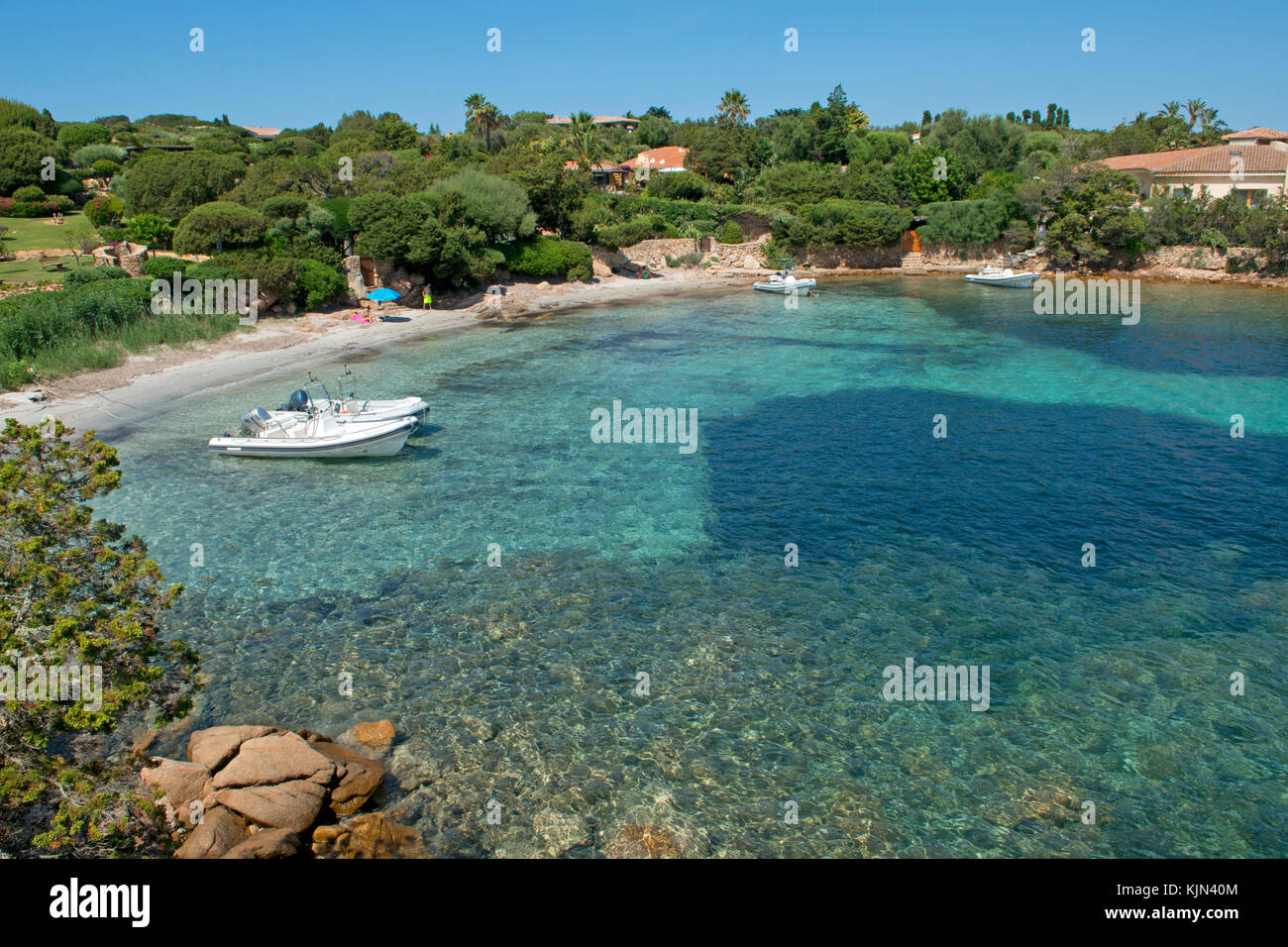 La Spiaggia Del Piccolo Romazzino Costa Smeralda Sardegna