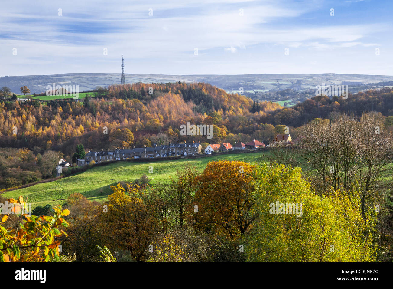 Carr fine Glaisdale North York Moors National Park North Yorkshire Foto Stock