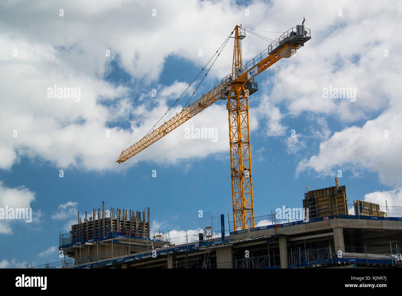 Edificio in costruzione Foto Stock