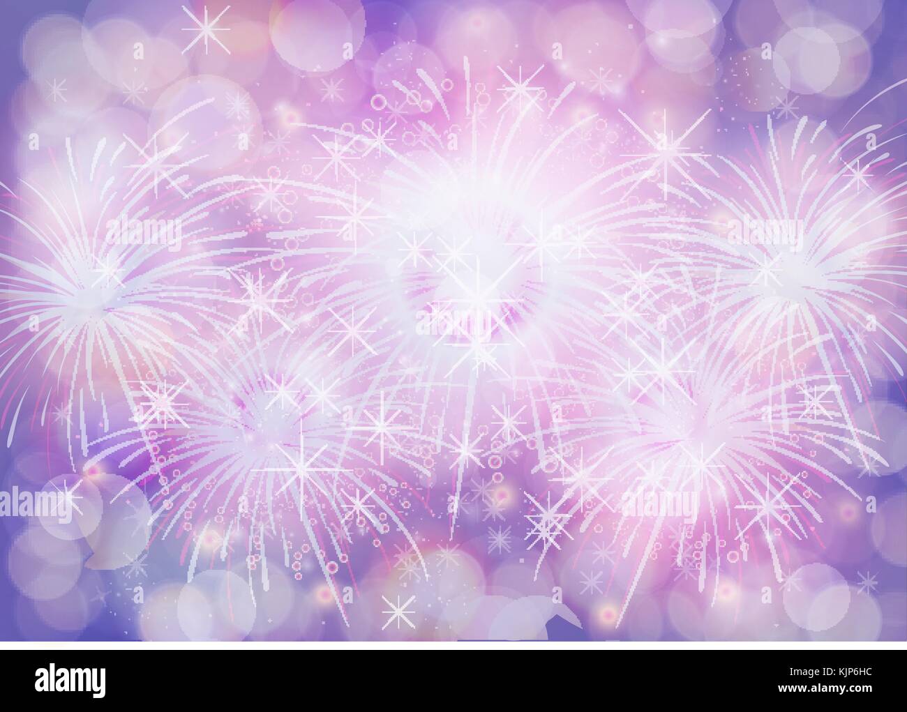 Il blu e viola la texture gradiente dello sfondo bokeh e fuochi d'artificio effetto formato vettoriale Illustrazione Vettoriale