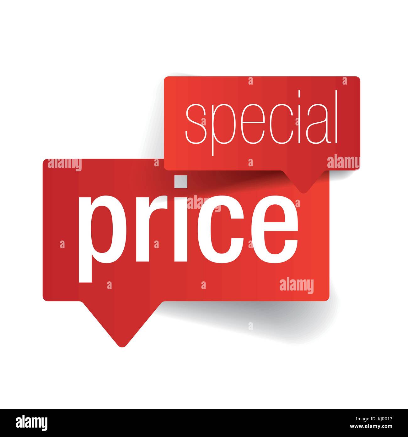 Prezzo speciale segno discorso bolla vettore Illustrazione Vettoriale