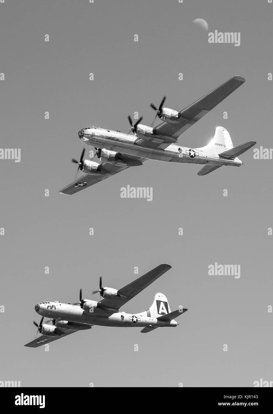 B-29 bombardiere a oshkosh 2017 Foto Stock