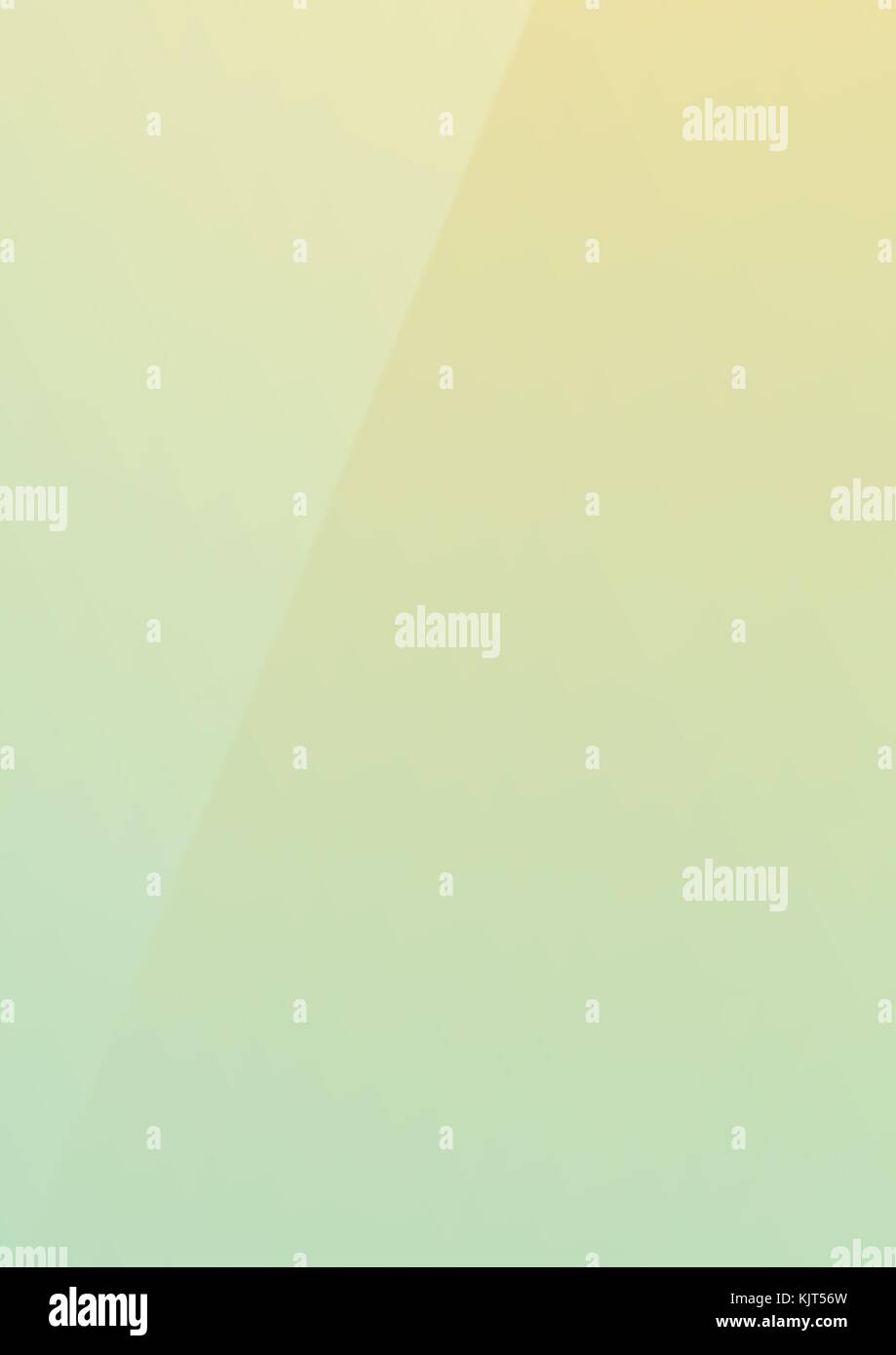 Il gradiente verticale verde limone misto a colori alla moda di sfondo della carta Illustrazione Vettoriale