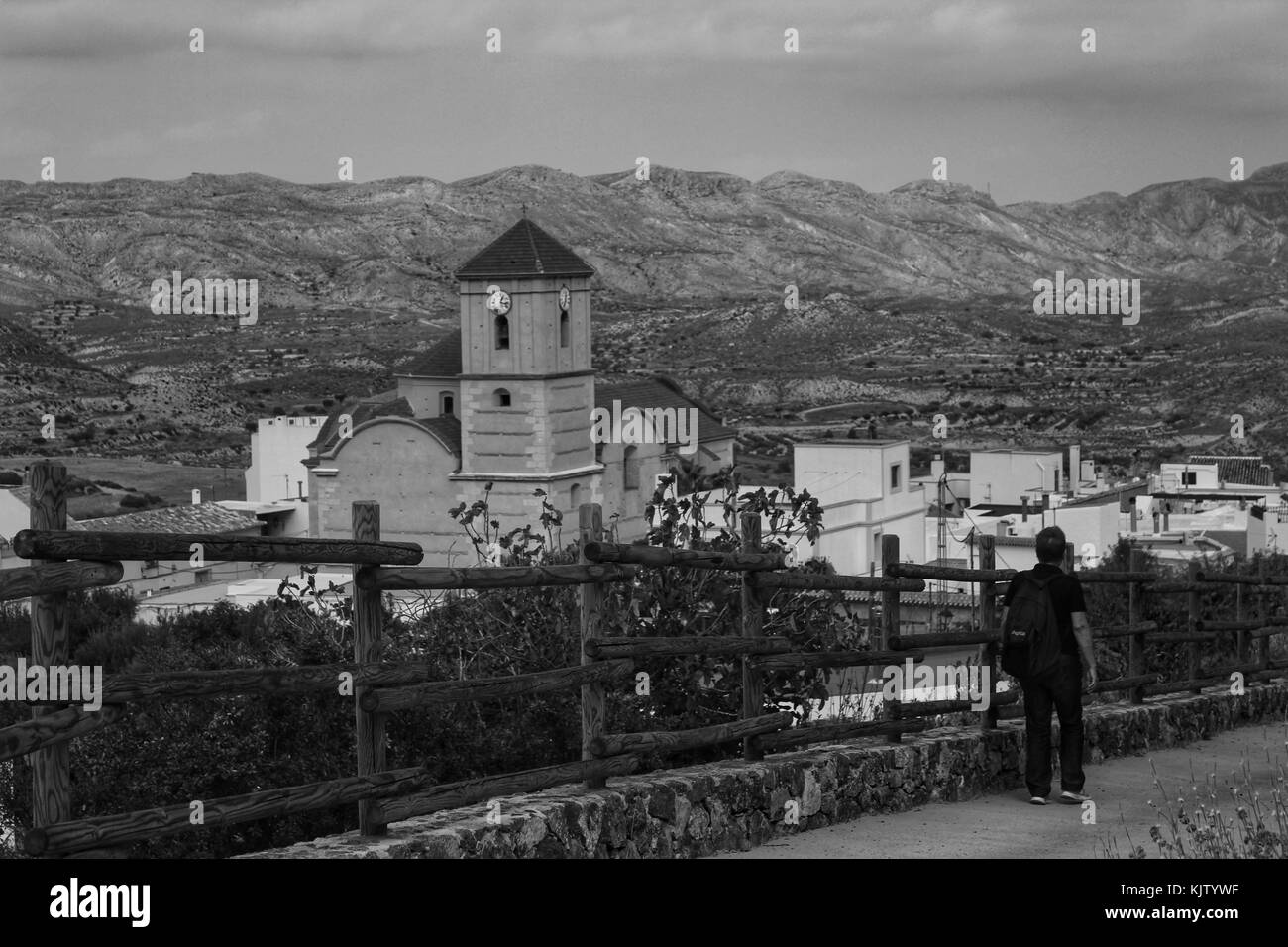 Via Lucanena de las Torres, Spagna Foto Stock