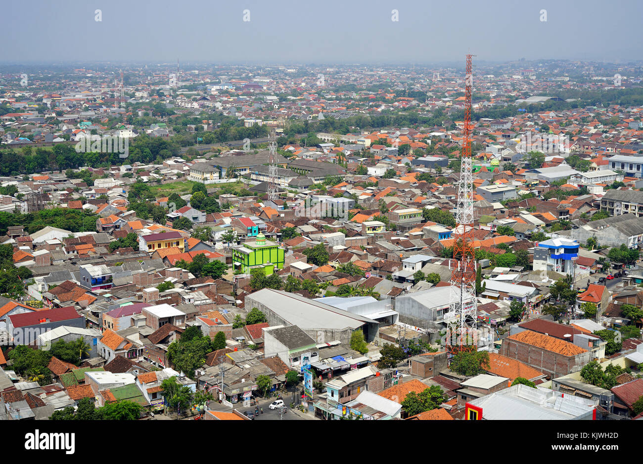 Città di Semarang, Giava centrale, Indonesia Foto Stock