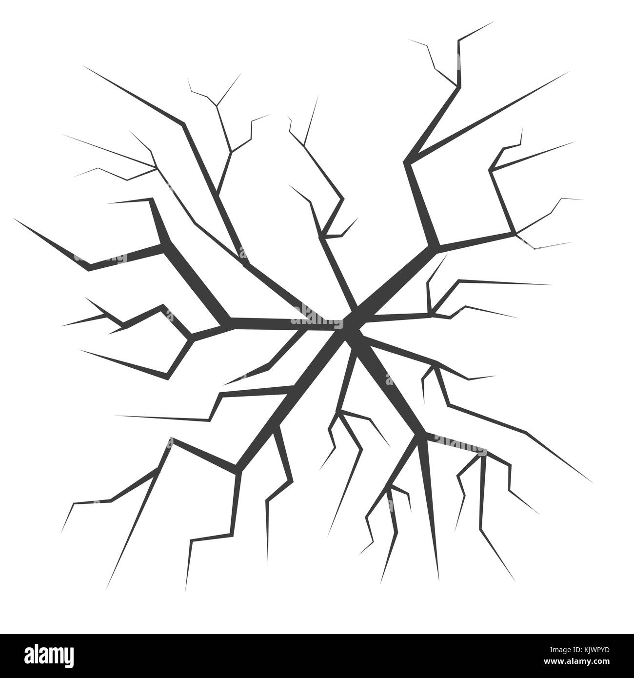 Incrinato backgrond illustrazione Illustrazione Vettoriale