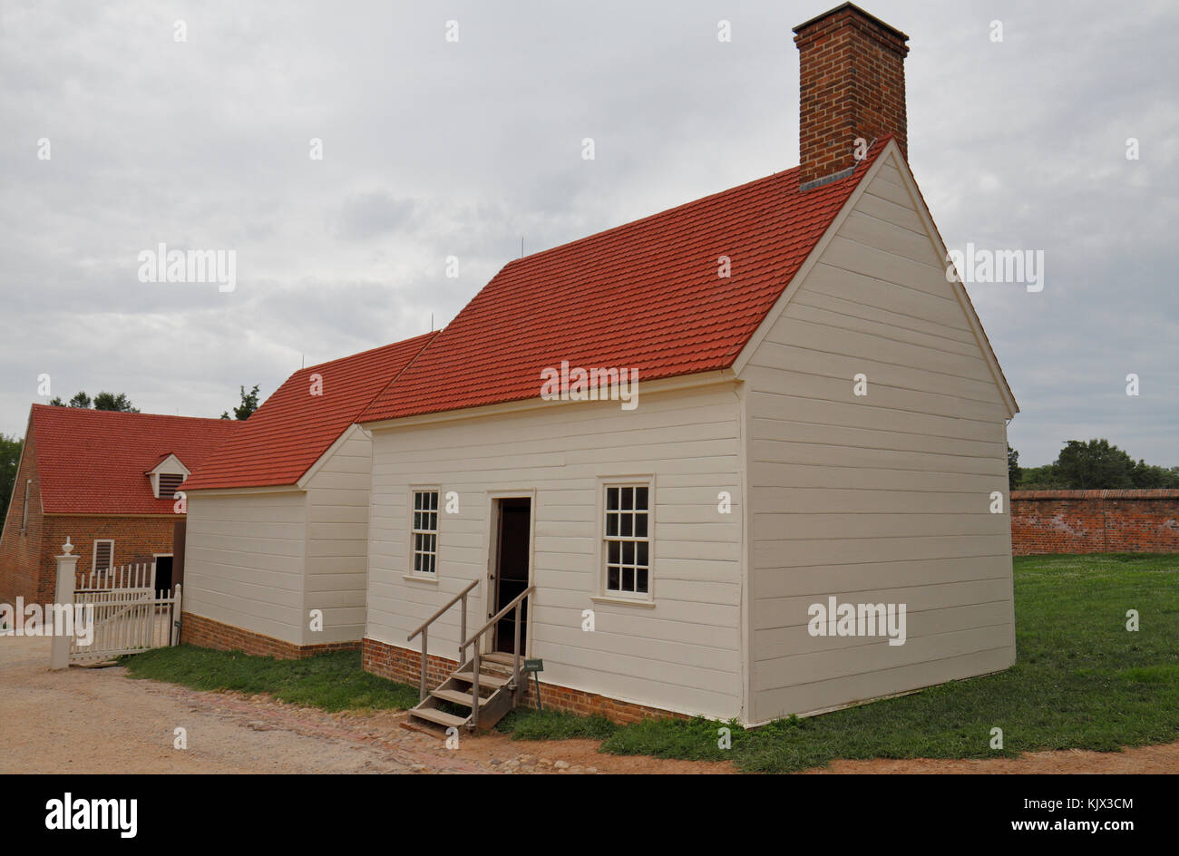 Il lavatoio sul Mount Vernon Estate, ad Alexandria, Virginia. Foto Stock