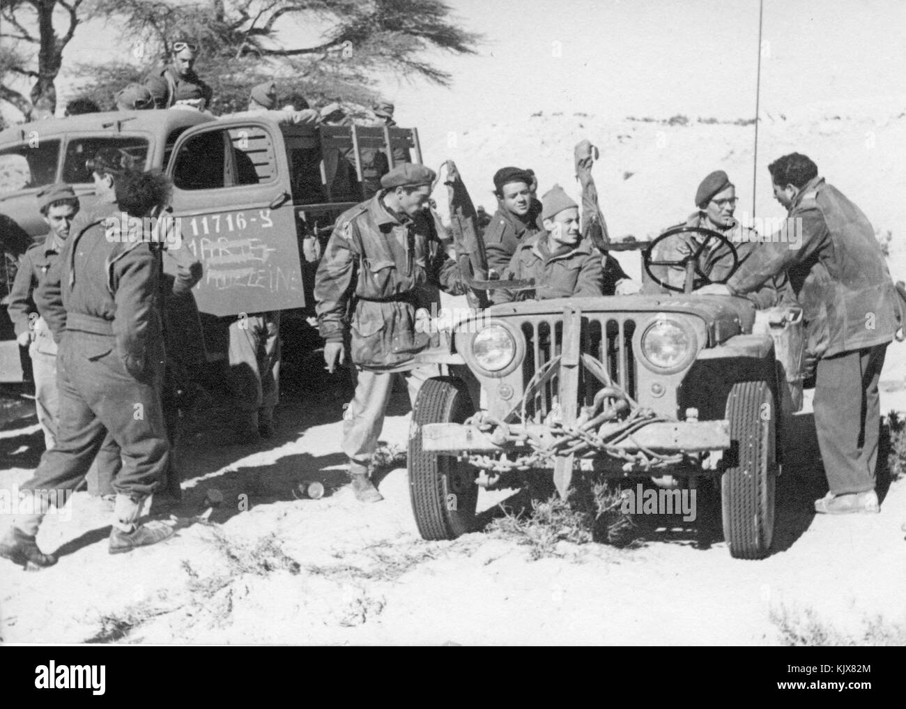 Israele 20746 Il Palmach Foto Stock