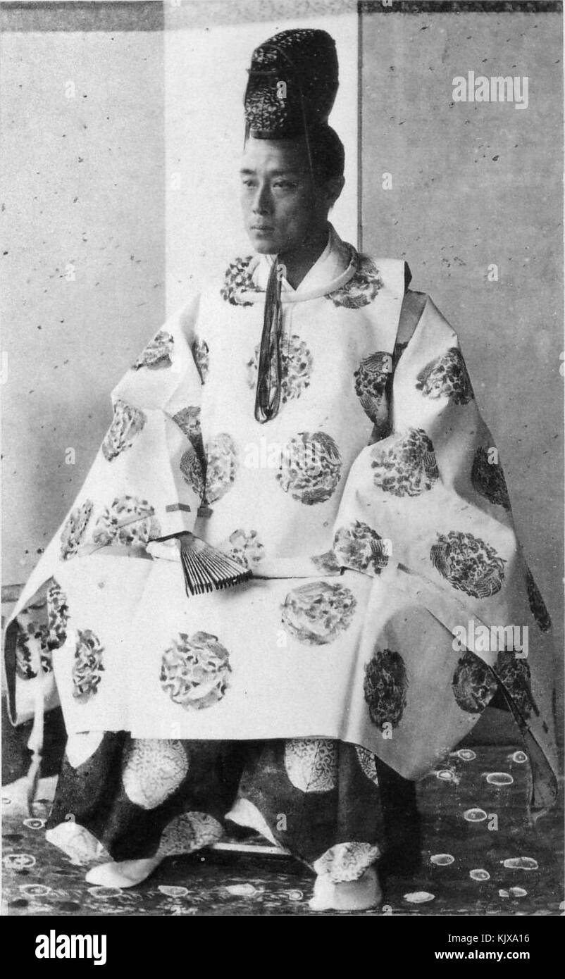 1867 Osaka Yoshinobu Tokugawa Foto Stock