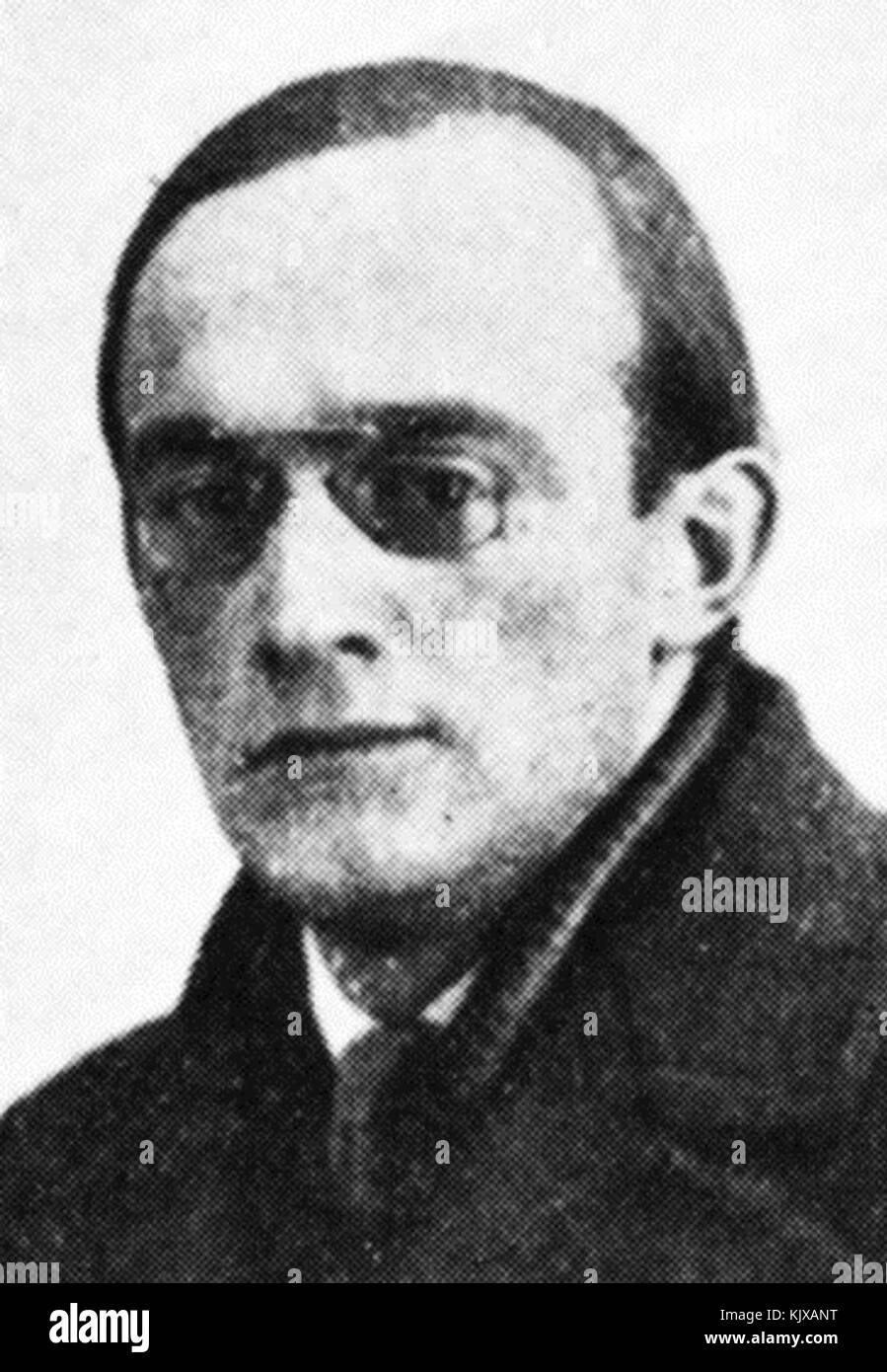 Eugene Olaussen fu una figura notevole nella storia degli sport norvegesi, contribuendo allo sviluppo degli sport invernali in Norvegia. Foto Stock