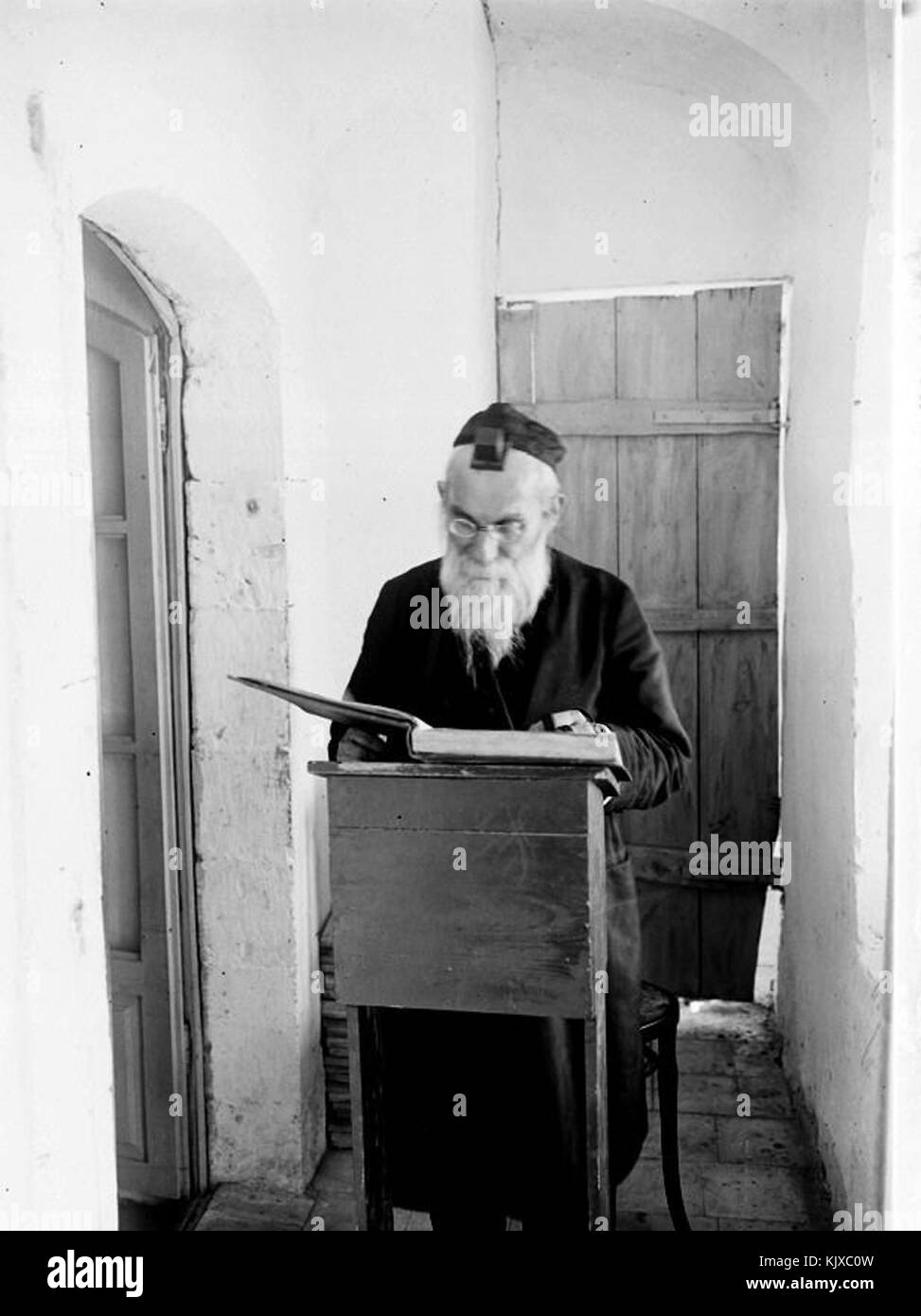 Nosson Finkel Tzvi, Hebron yeshiva Foto Stock