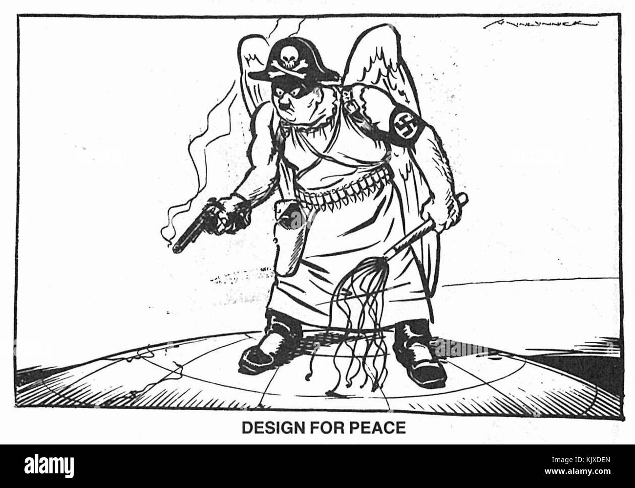 1939 nzh minhinnick design per la pace Foto Stock