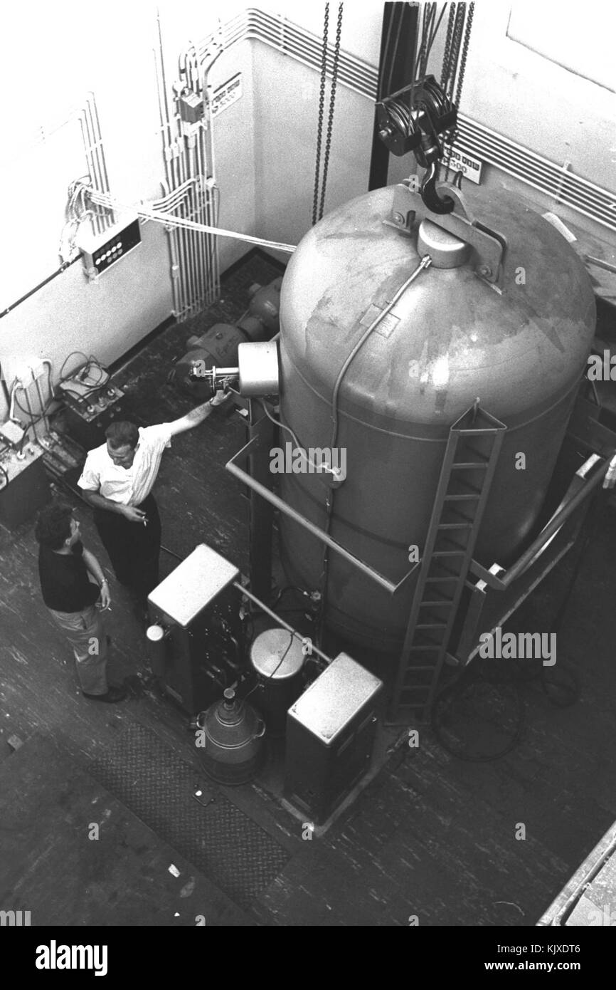 Van de Graaff accelerator Weizmann Inst1959 Foto Stock