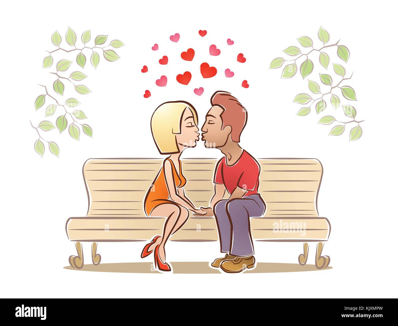 Donne che si baciano Immagini senza sfondo e Foto Stock ritagliate