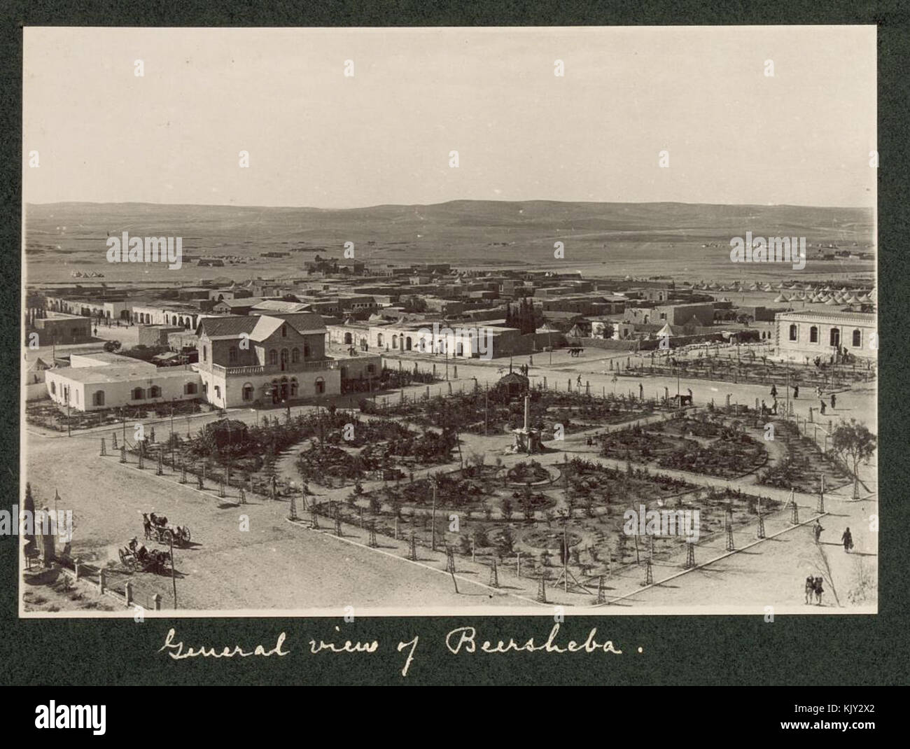 Beer Sheva a wwi Foto Stock