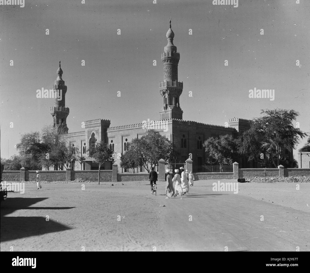Sudan Khartoum principale moschea 1936 Foto Stock
