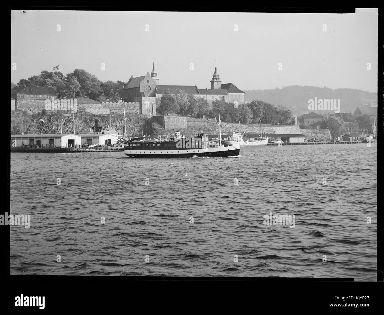 Akershus festning og slott n. nb digifoto 20150205 00014 NB MIT 15591 AFR UN Foto Stock