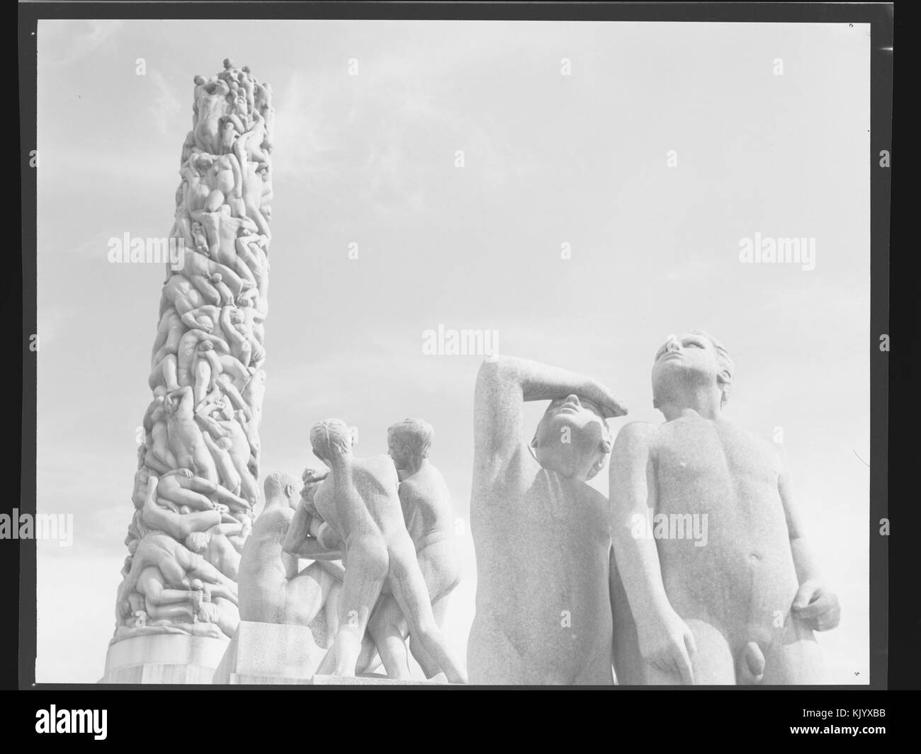 Vigelandsparken n. nb digifoto 20150625 00046 NB MIT 27899 AFR Foto Stock