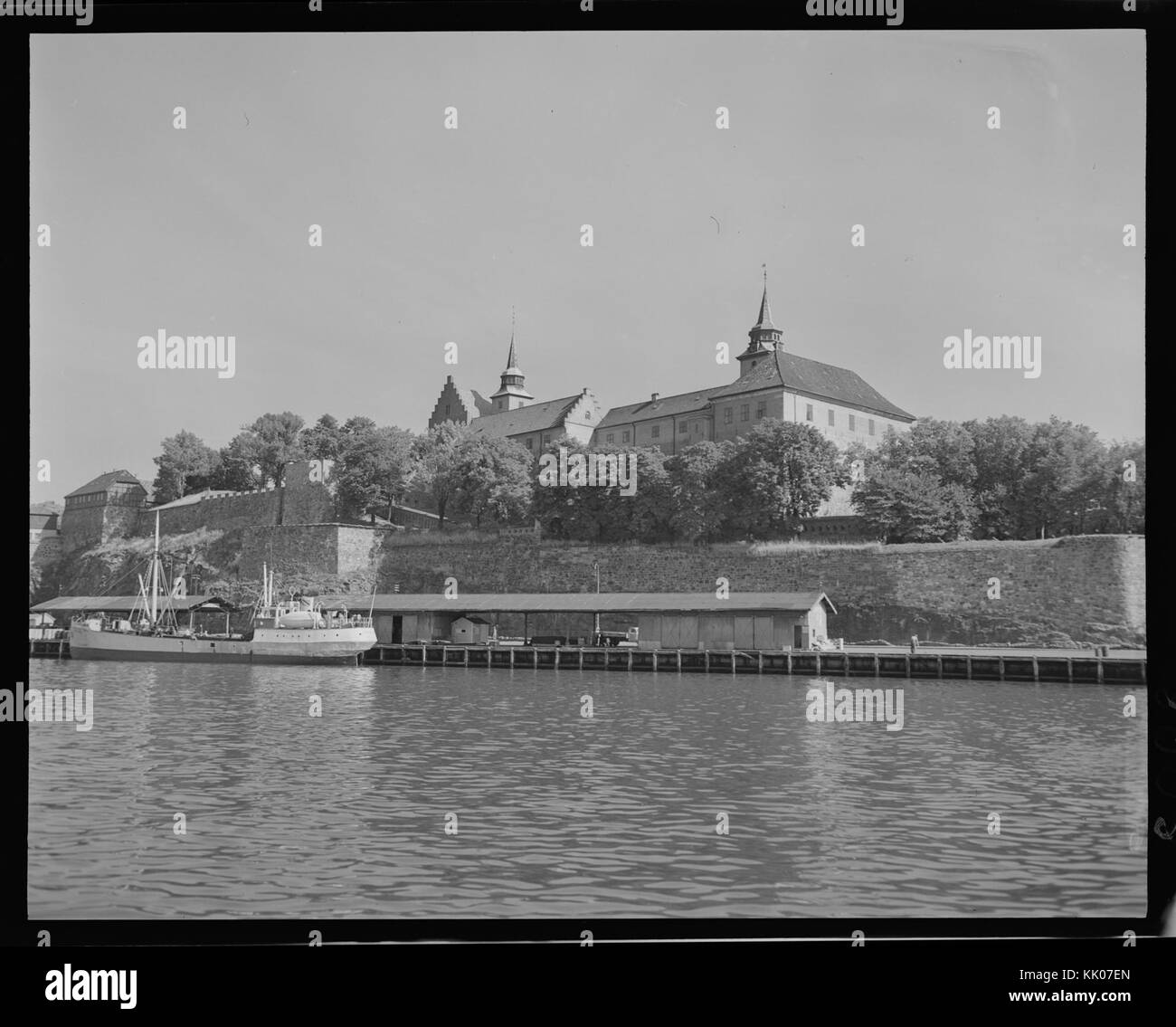 Akershus festning og slott n. nb digifoto 20151008 00007 NB MIT 08008 AFR Foto Stock