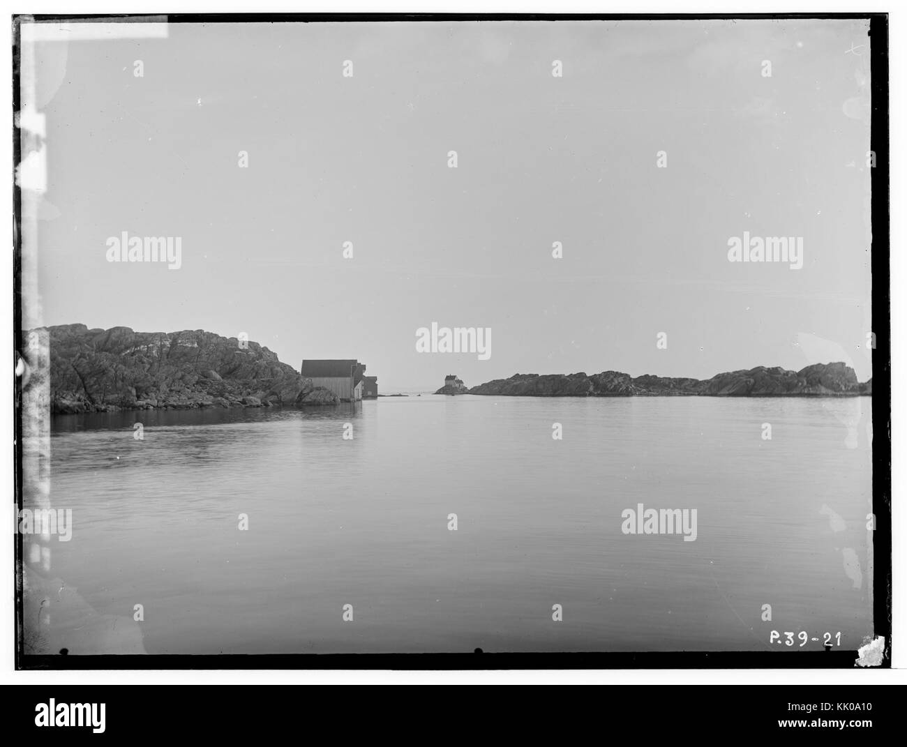 Ytre havn mot Nesagapet, Skudenes, Stavangers amt fo30141511250013 Foto Stock