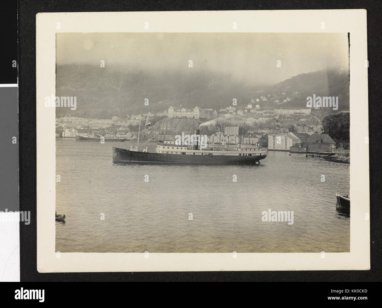 A Bergen Luglio 1927 n. nb digifoto 20151222 00012 blds 07119 Foto Stock