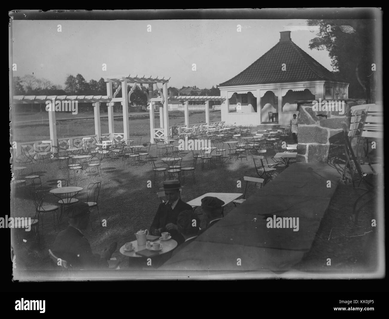 Parco Frogner n. nb digifoto 00214 20160308 NB NS 08950 nm Foto Stock