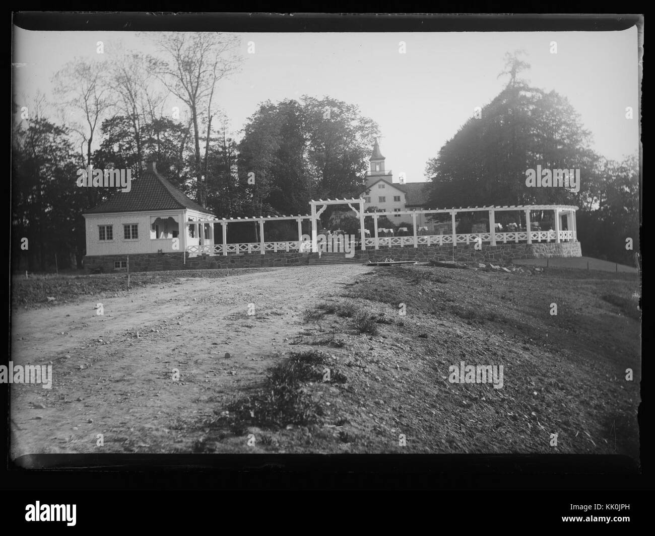 Parco Frogner n. nb digifoto 00218 20160308 NB NS 08954 nm Foto Stock