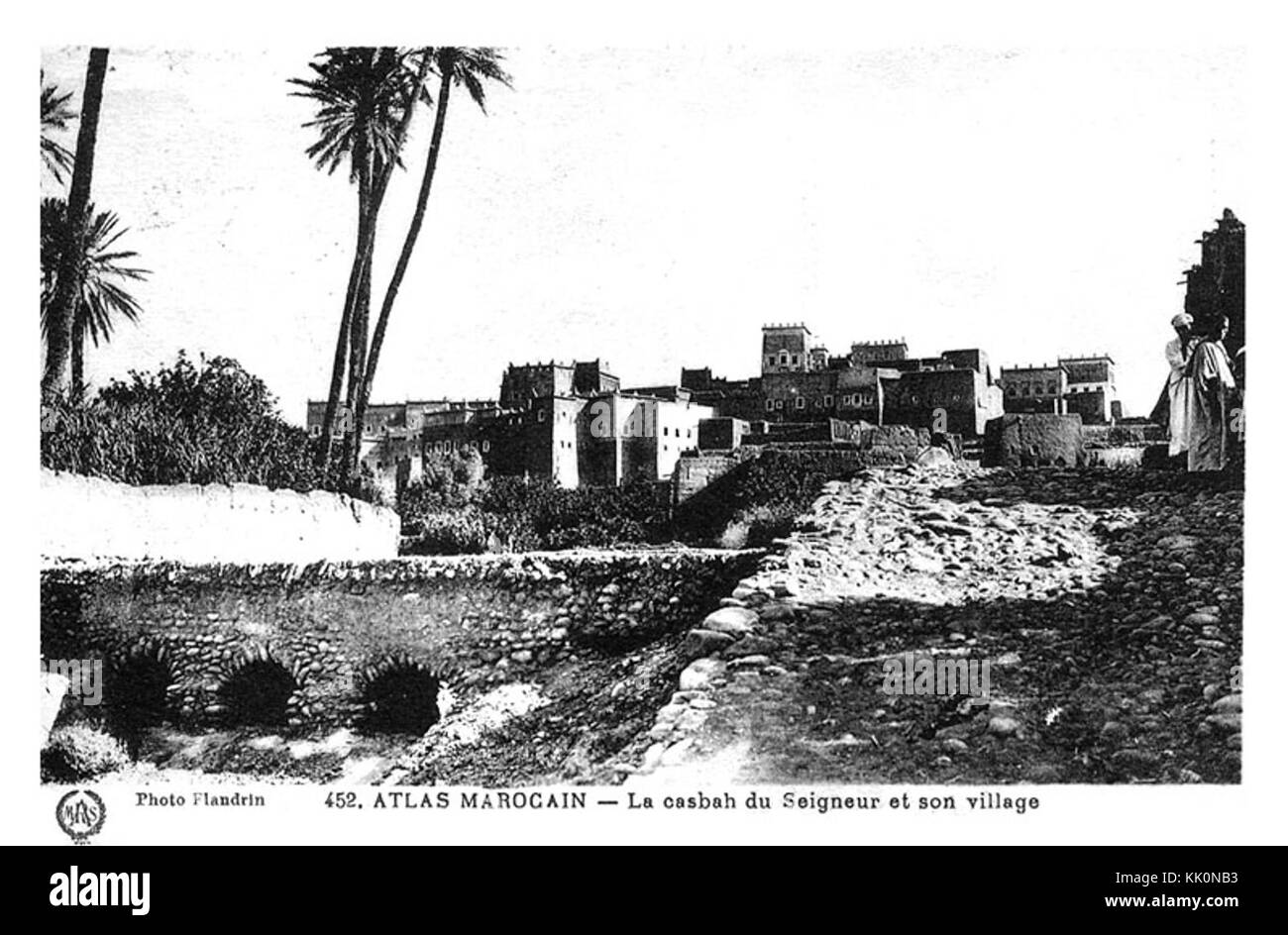 Maroc Atlas Casbah Foto Stock